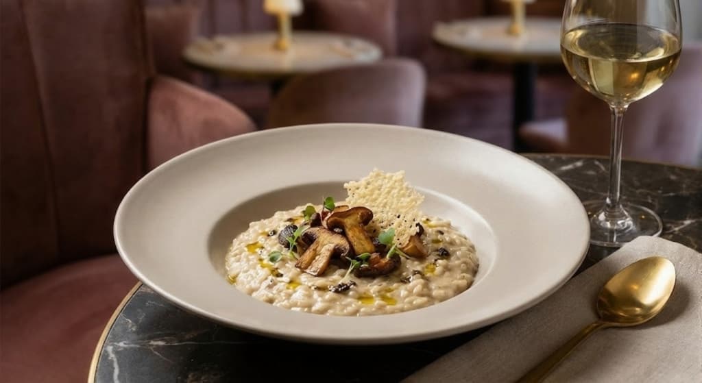 Creamy Mushroom Risotto