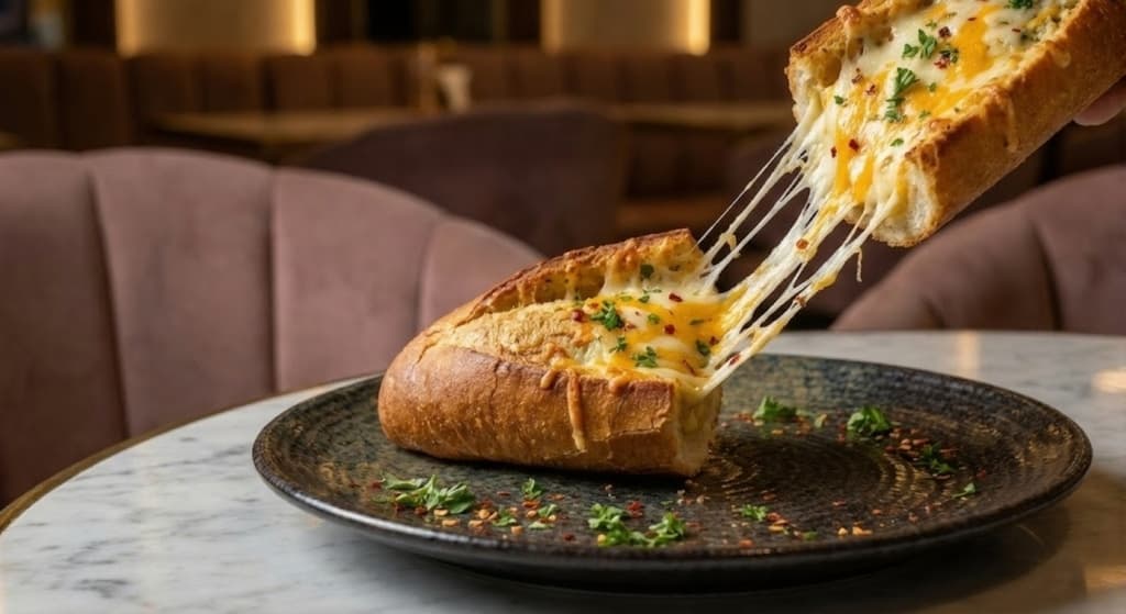 Classic Garlic Bread with Cheese